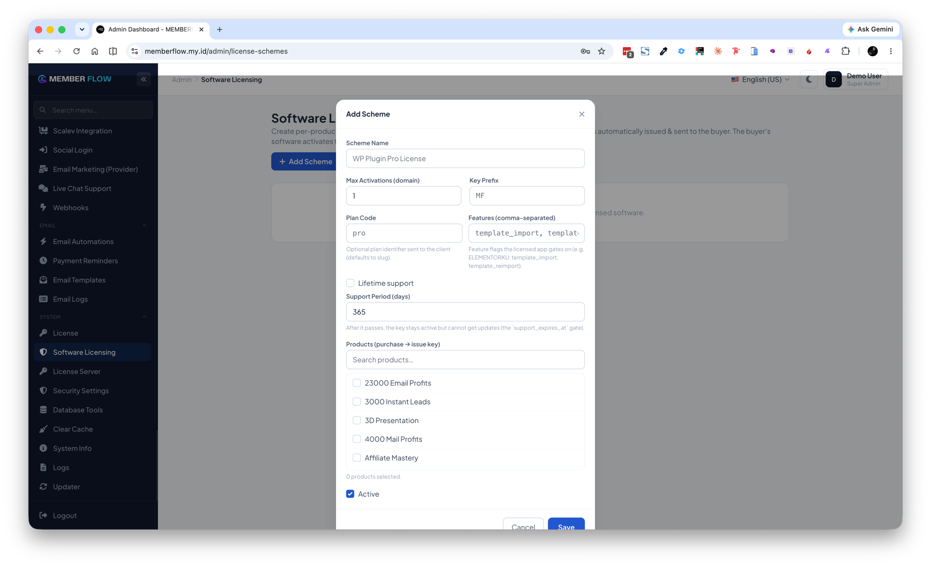 License Generator